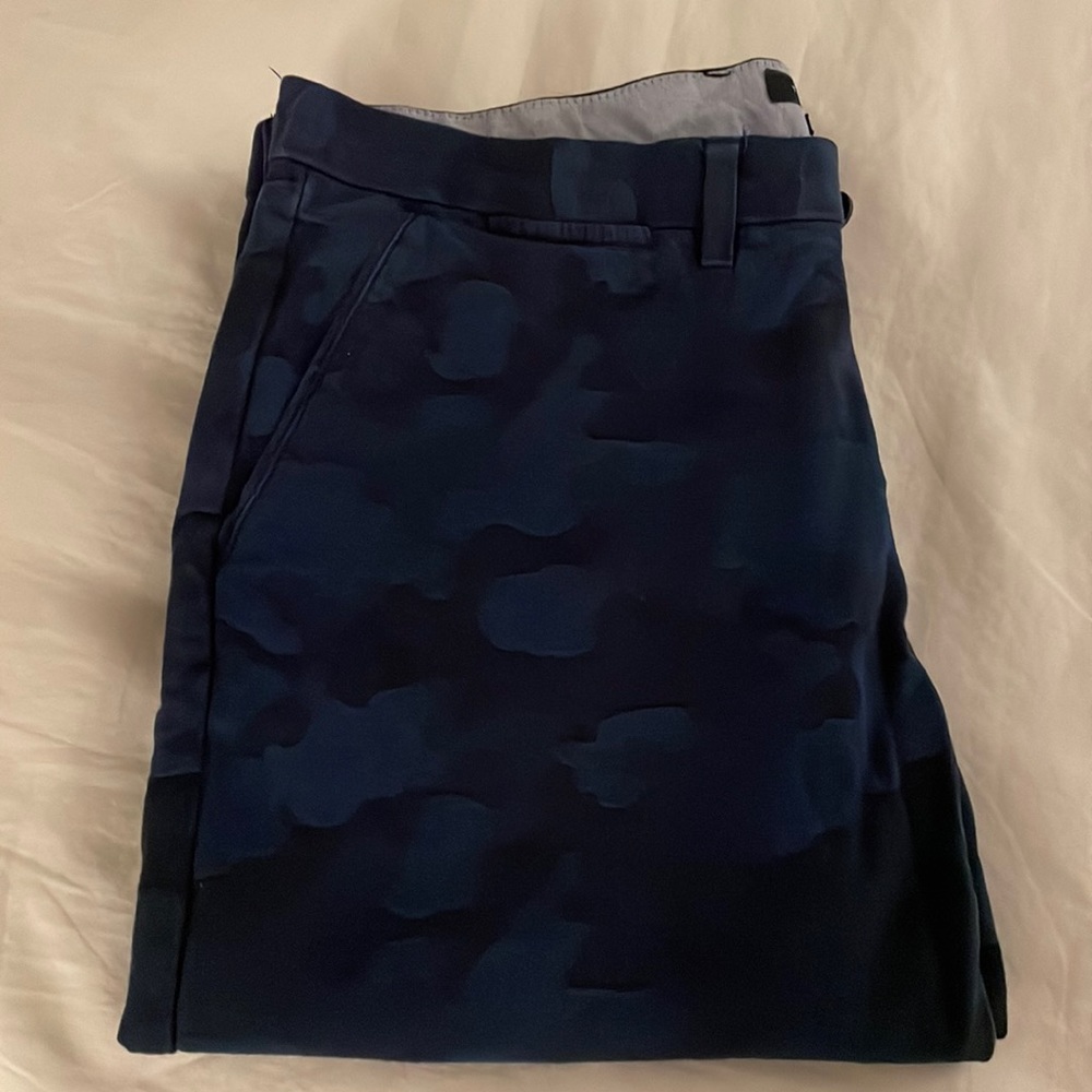 Tommy Hilfiger Navy Blue Camo Pants